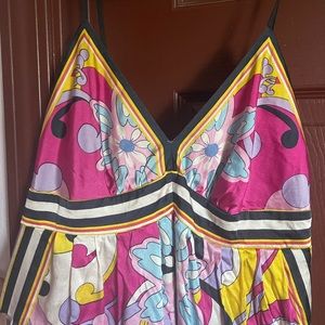 Retro Pink Mini Party Dress